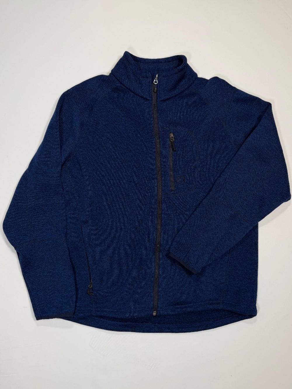 Avalanche Outdoor Supply Co. Men's Sweater Knit 1/4 Zip Pullover Jacket Navy XL